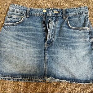 Zara Denim Mini Skirt